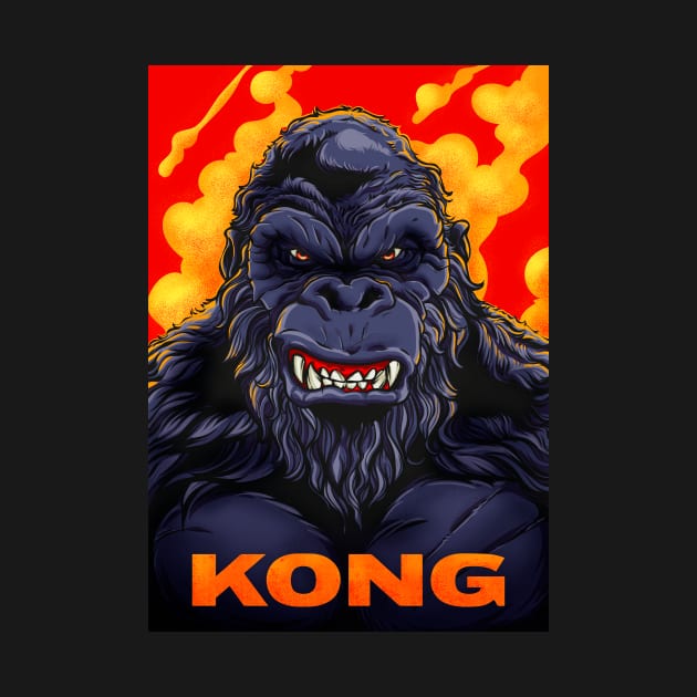 Kong The Monster by EderSouza
