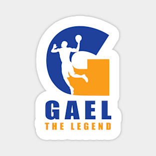 Gael Custom Player Basketball Your Name The Legend Magnet