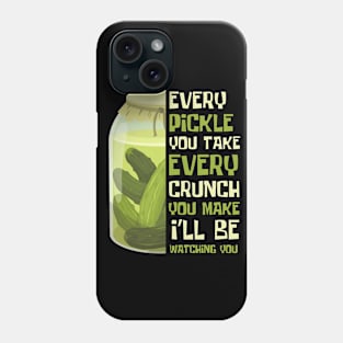 I Love Pickles Funny Pickle Song Phone Case