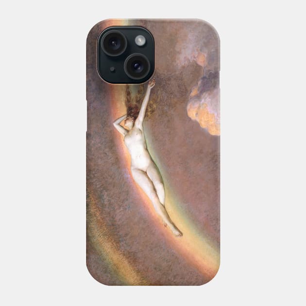 The Spirit of the Rainbow (1912-1919) by Henry Mosler Phone Case by WAITE-SMITH VINTAGE ART