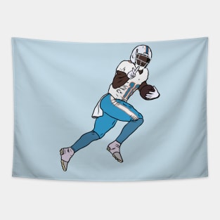 Tyreek Hill Peace Sign Celebration Tapestry