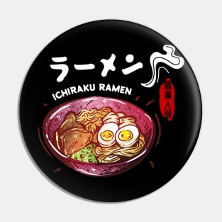 Japanese Ichiraku Ramen Comfort with Ramen Noodles Comfort Pin