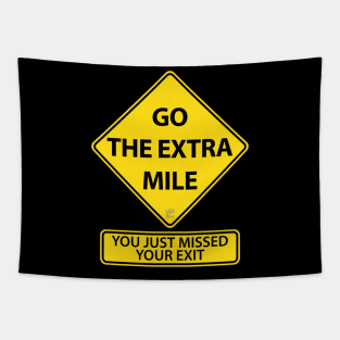 Extra Mile Tapestry