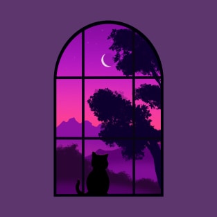 Comfy Window - Purps T-Shirt