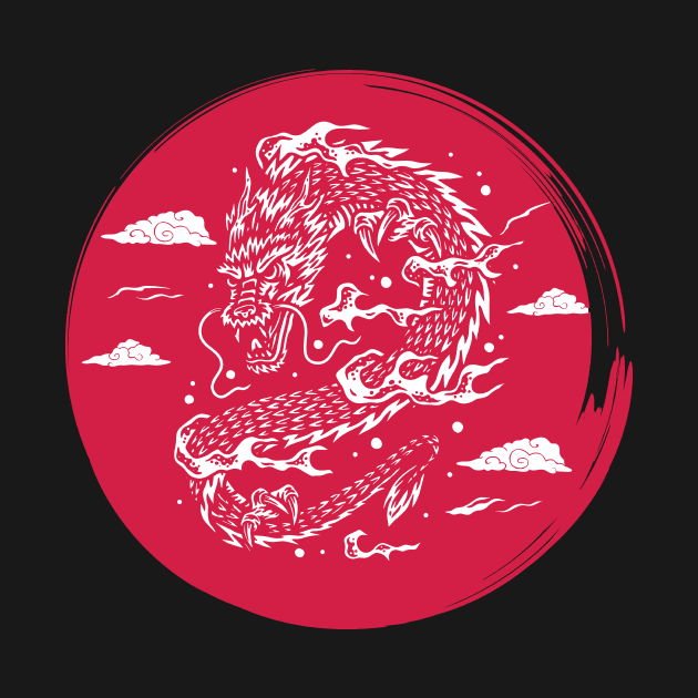 Chinese Dragon by PixelArt