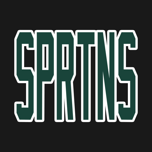 Disover East Lansing LYFE SPRTNS I'd like to buy a vowel! - Michigan State Spartans - T-Shirt