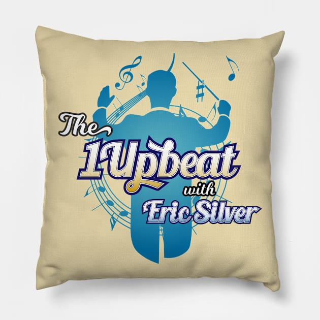 1UpBeat Logo Pillow by Cinematic Sound Radio