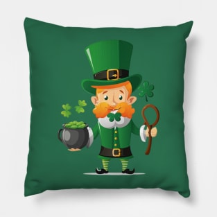 Lucky leprechaun st patrick's day Pillow