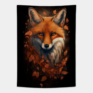 Autumn Fox Tapestry
