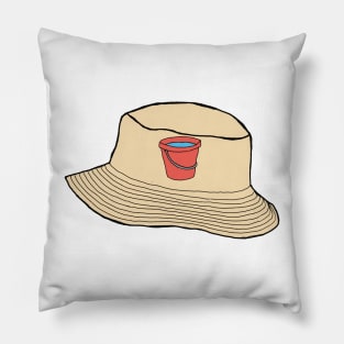 Bucket Bucket Hat Pillow