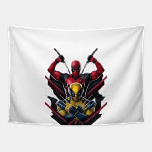 Deadpool and Wolverine Tapestry