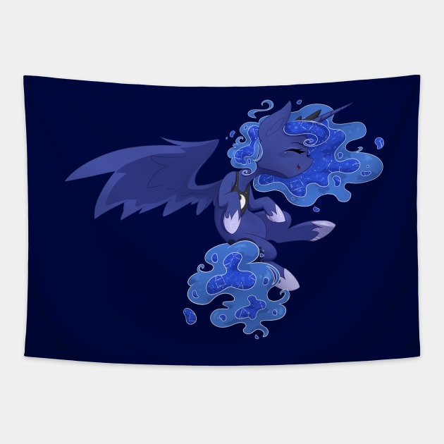 Moon Girl Tapestry by MidnightPremiere