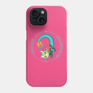 Speed Limits Are For Other People - Space Bunny Phone Case