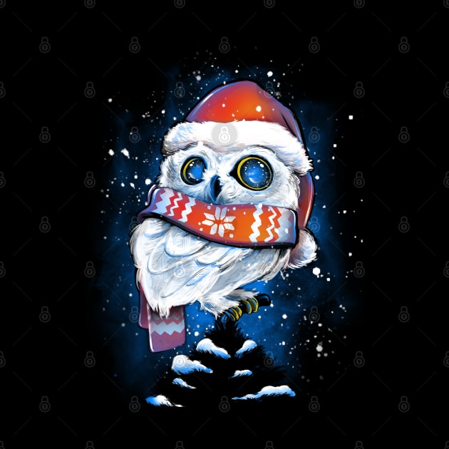 Christmas Owl by alemaglia