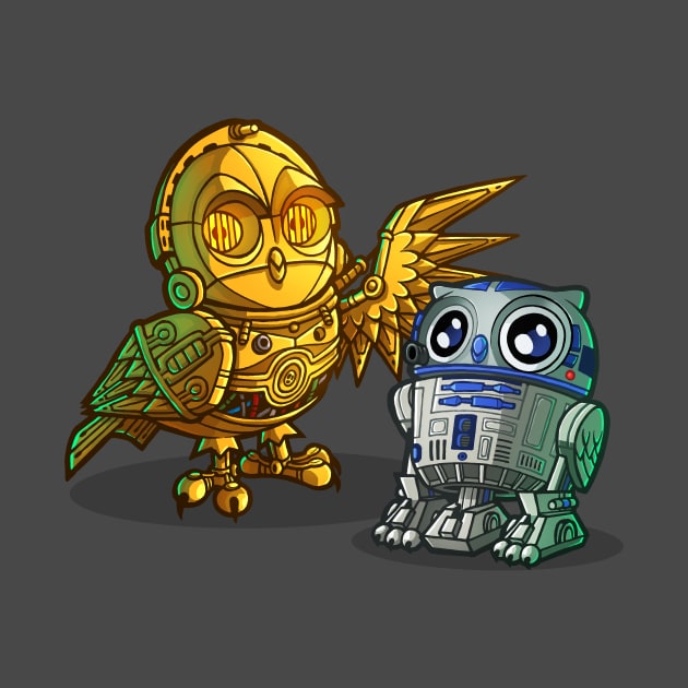 R2HOO-D2HOO and C-3p-OWLC-3p-OWL by RemcoBakker