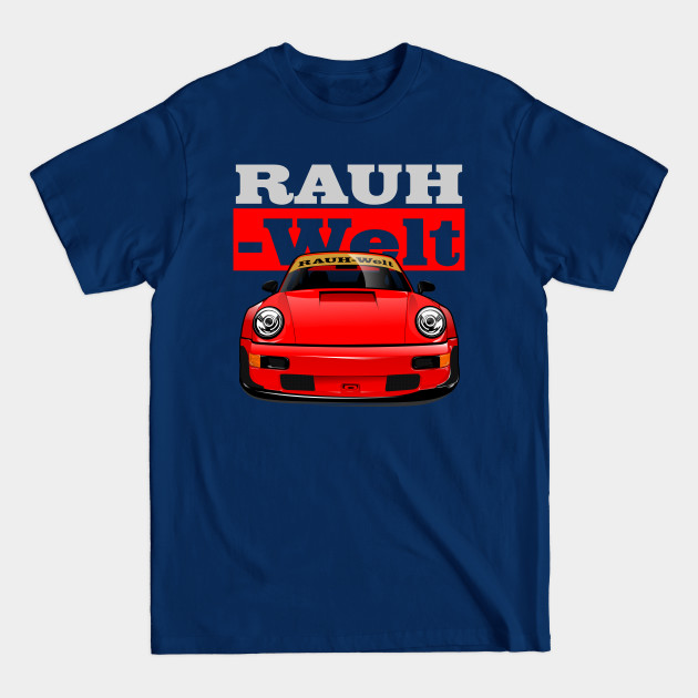 Discover Rauh Welt Begriff Red - Art - T-Shirt