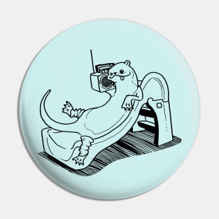 HELLO, FROM THE OTTER SLIDE Pin