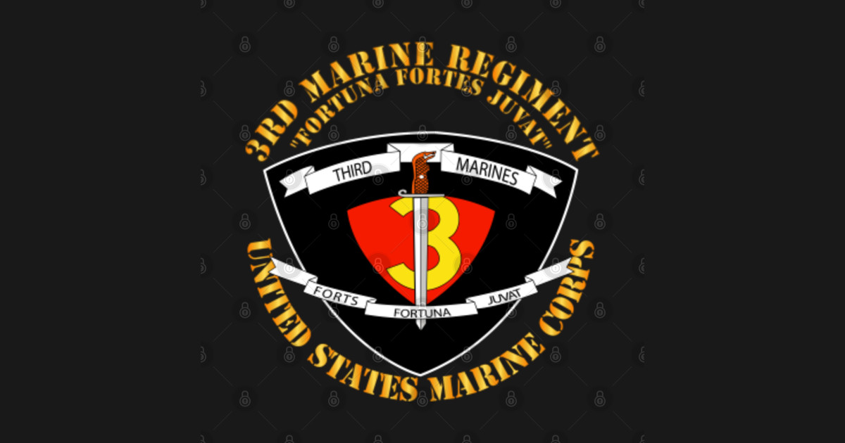 3rd Marine Regiment - Fortuna Fortes Juvat - 3rd Marine Regiment