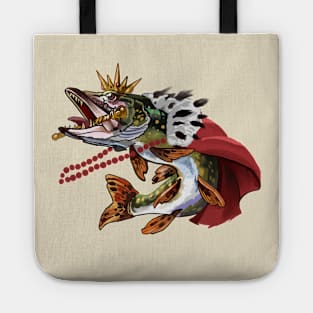 King. Fishing. Pike. Fish Tote