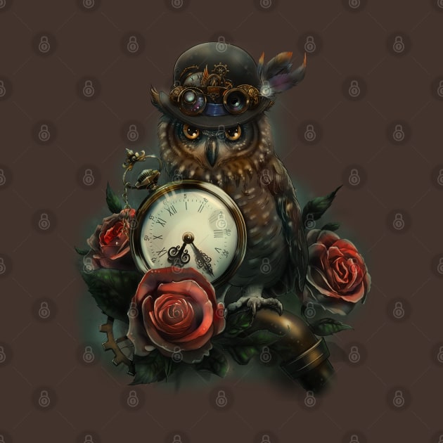 Sir Owl (Steampunk) by pakowacz