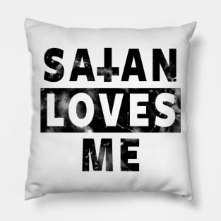 SATAN LOVES ME - SATANIC SATANISM AND THE OCCULT Pillow