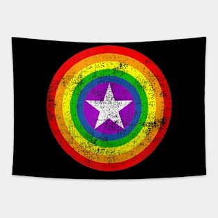 Captain Gay Superhero Gay Pride Hero Tapestry