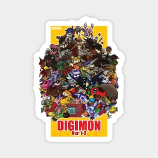 Digimon virtual pet 1997 Magnet