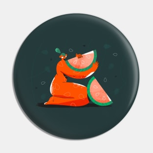 Fruit Ladies watermelon Pin