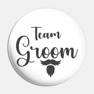 Team Groom Squad Pin