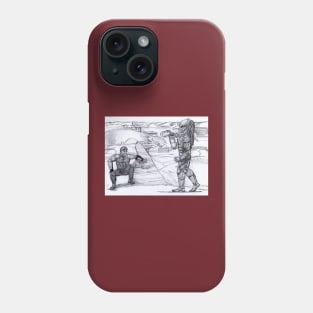 Riddick Vs Predator Phone Case