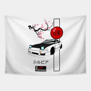 JDM 180SX Red Sun Edition Tapestry