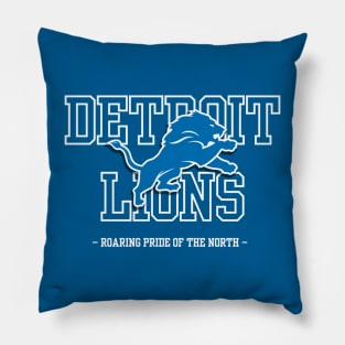 Detroit Lions Roaring Pride of the North Pillow