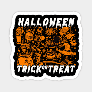 Halloween - Trick or Treat Magnet