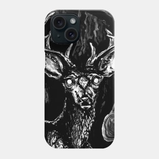 Ink Drawing Deer Phone Case