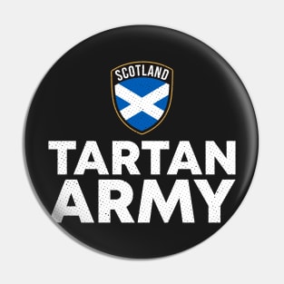 Tartan Army Scotland Pin