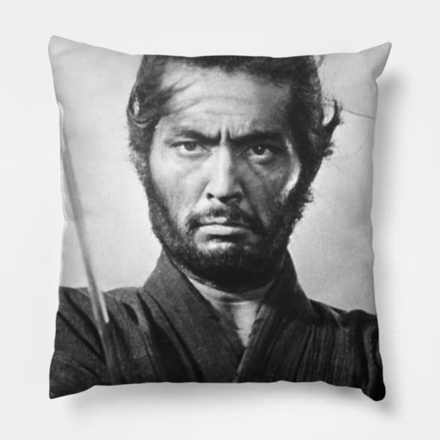 Tatsuya Nakadai harakiri Pillow by KOTFILMS