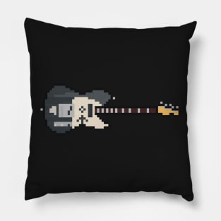 Pixel 1952 Black Pearl Guitar Pillow