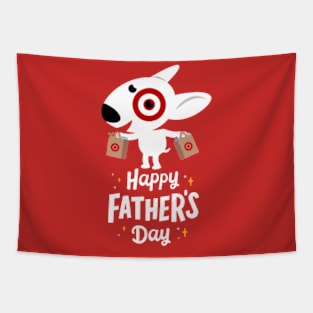 Happy Father Day Bullseye Team Member Tapestry