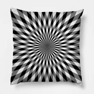 Ilusion Optica Fractal Pillow