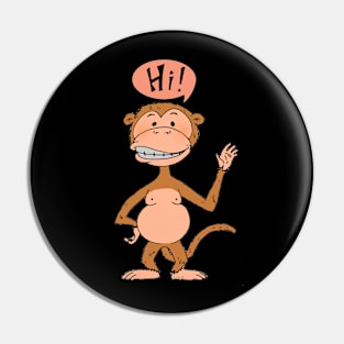 funny monkey Pin