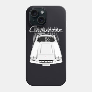 Corvette C1 1958-1960 - White Phone Case