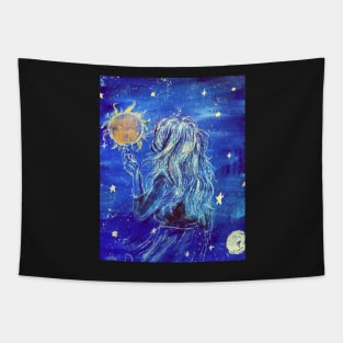 Sky exploration Tapestry