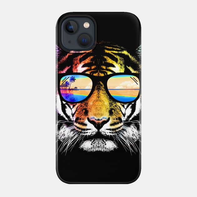 Summer Tiger - Tiger - Phone Case