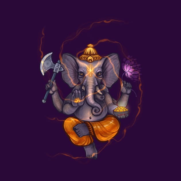 Shri Ganesh by Nightgrowler