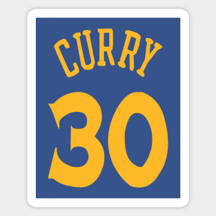 Stephen Curry #30 Golden State Warriors Jersey Magnet for Sale by Lumared