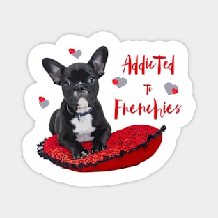 Addicted to French Bulldogs! Especially for Frenchie owners! Magnet