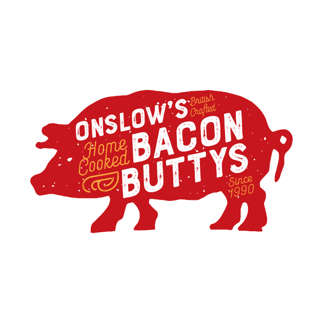 Onslow's Bacon Butty - Pig Design by jepegdesign