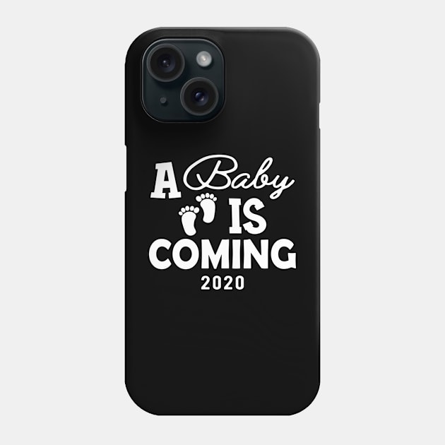 Pregnant - Baby is coming 2020 Phone Case by KC Happy Shop