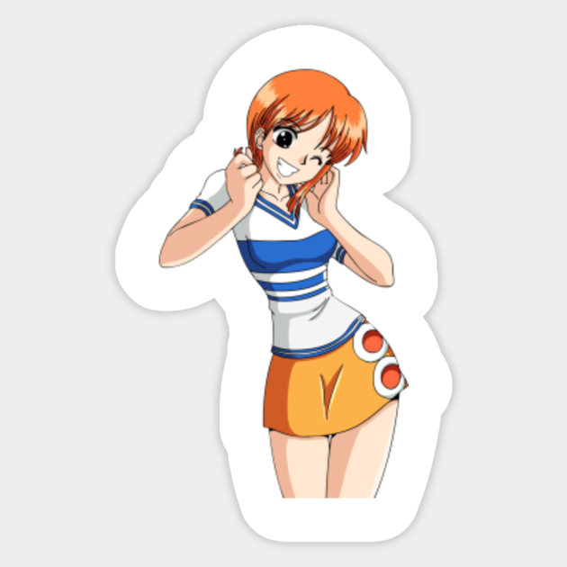 Nami One Piece Nami Sticker Teepublic Examples relating to the new … nami one piece by trustme1195