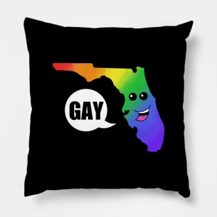 Florida Gay (new 1) Pillow